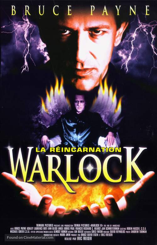 Warlock III: The End of Innocence - French VHS movie cover