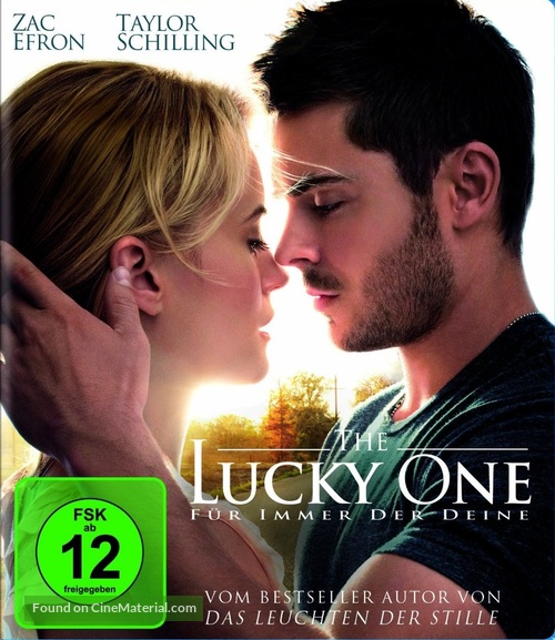 The Lucky One - German Blu-Ray movie cover