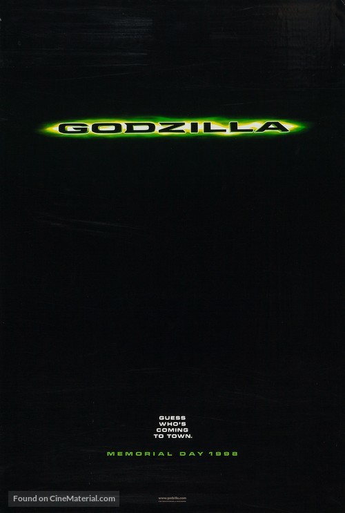 Godzilla - Advance movie poster