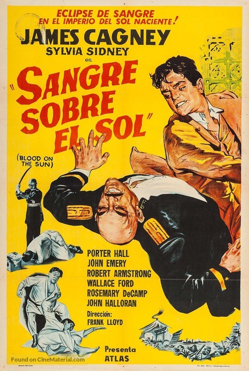 Blood on the Sun - Argentinian Movie Poster