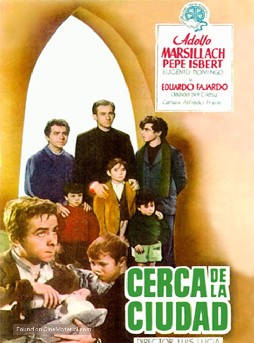 Cerca de la ciudad - Spanish Movie Poster