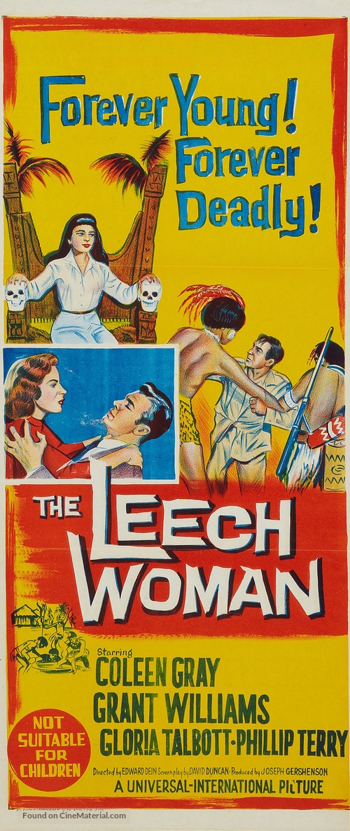 The Leech Woman - Australian Movie Poster