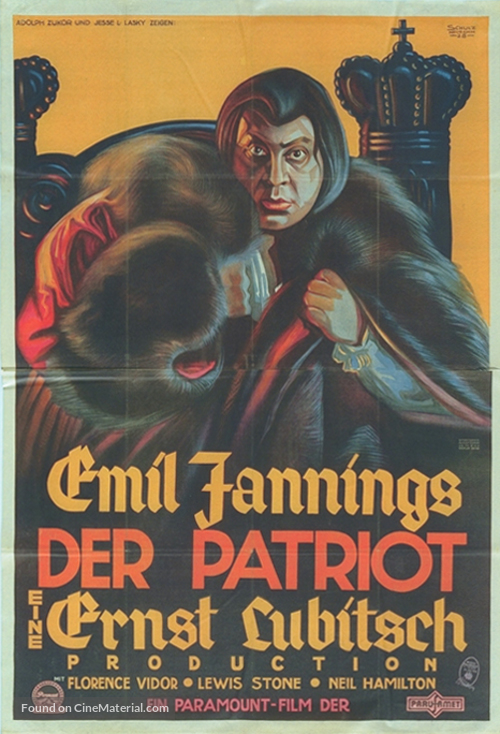 The Patriot - German Movie Poster