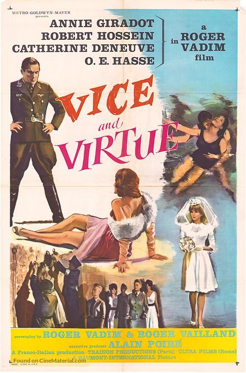 Le vice et la vertu - Movie Poster