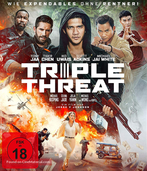 Triple Threat - German Movie Cover