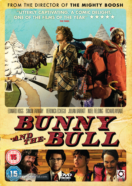 Bunny and the Bull - British DVD movie cover