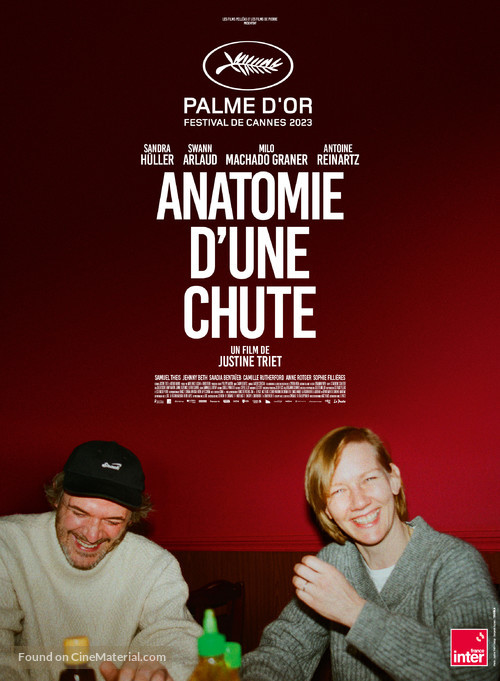 Anatomie d&#039;une chute - French Movie Poster