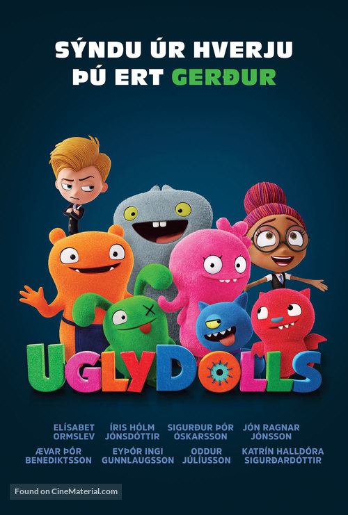 UglyDolls (2019) Icelandic movie poster