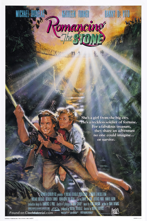 Romancing the Stone - Movie Poster