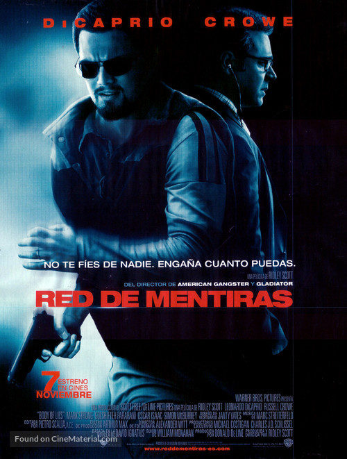 Body of Lies - Spanish Movie Poster