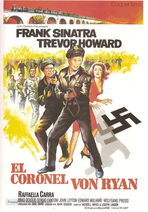 Von Ryan&#039;s Express - Spanish Movie Poster