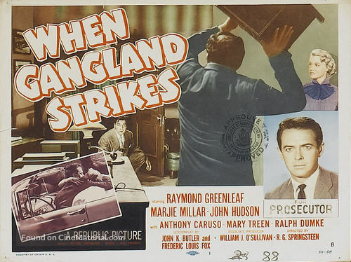 When Gangland Strikes - Movie Poster