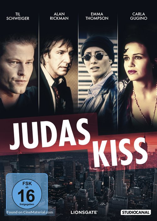Judas Kiss - German Movie Cover
