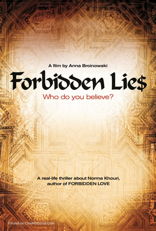 Forbidden Lies - poster