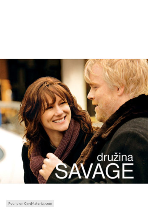 The Savages - Slovenian Movie Poster