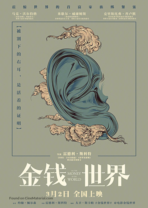 All the Money in the World - Chinese Movie Poster