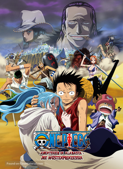 One Piece: Episode of Alabaster - Sabaku no Ojou to Kaizoku Tachi - German Movie Poster