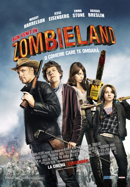 Zombieland - Romanian Movie Poster