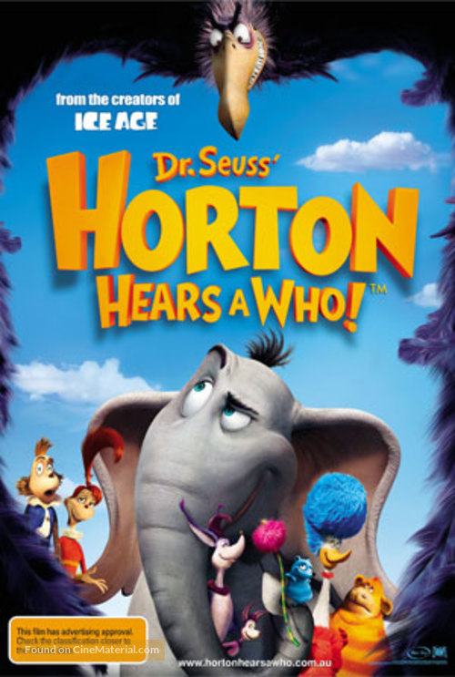 Horton Hears a Who! - Australian Movie Poster