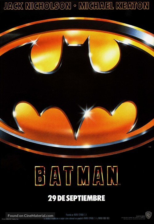 Batman - Spanish Movie Poster
