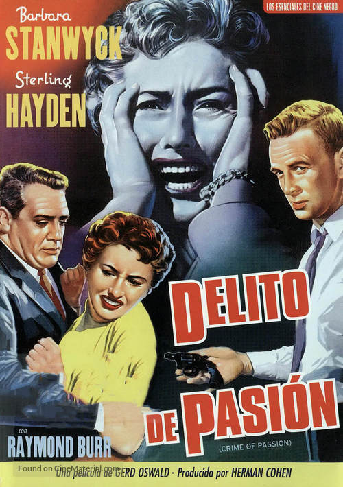 Crime of Passion - Spanish DVD movie cover