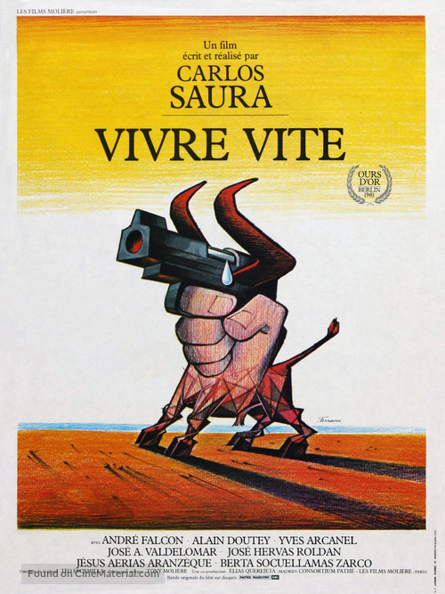 Deprisa, deprisa - French Movie Poster