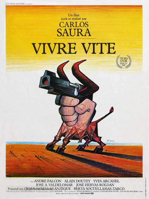 Deprisa, deprisa - French Movie Poster