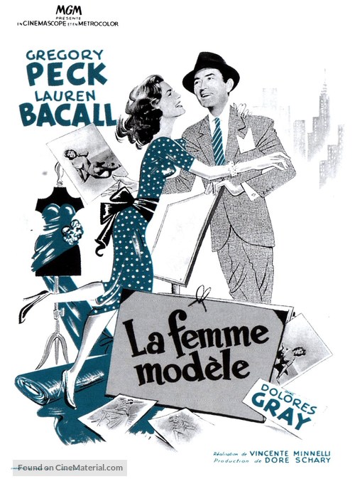 Designing Woman - French Movie Poster