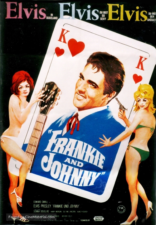 Frankie and Johnny - German Movie Poster