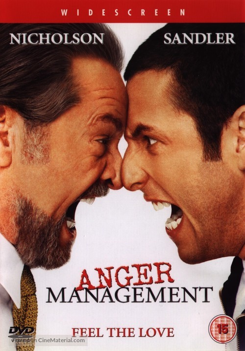 Anger Management - British DVD movie cover