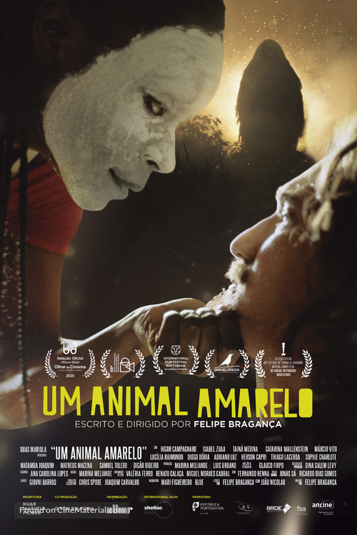 Um Animal Amarelo - Portuguese Movie Poster