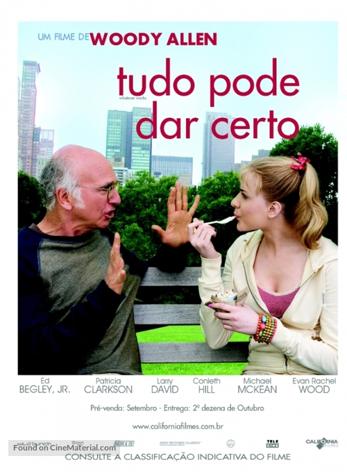 Whatever Works - Brazilian Movie Poster