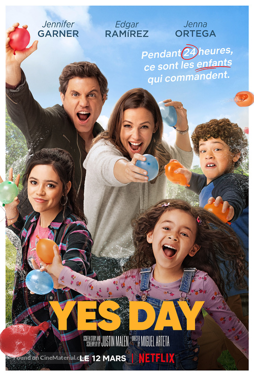 Yes Day - French Movie Poster