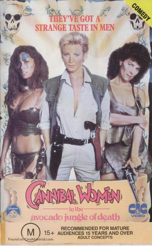 Cannibal Women in the Avocado Jungle of Death - Australian Movie Cover