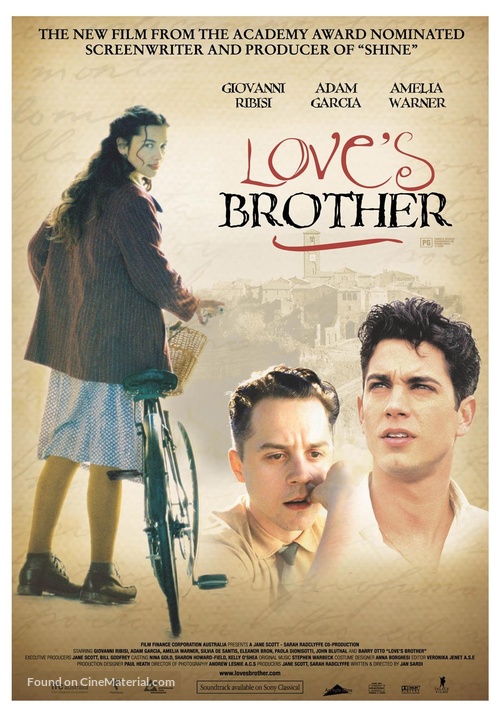 Love&#039;s Brother - Australian Movie Poster