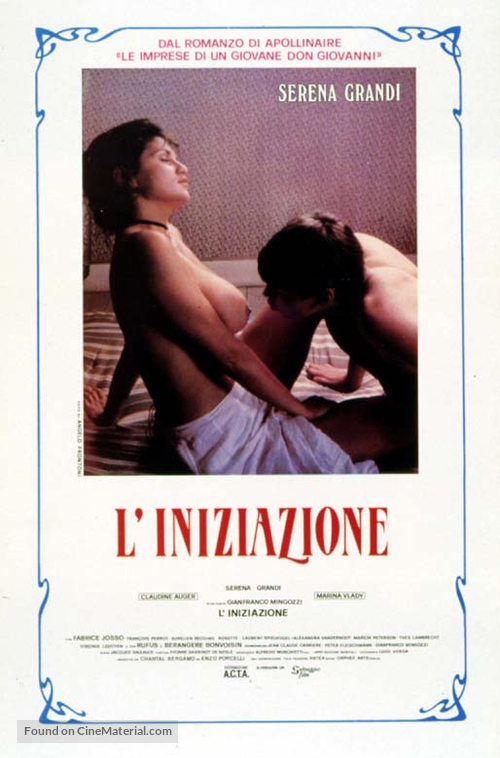 L&#039;iniziazione - Italian Movie Poster