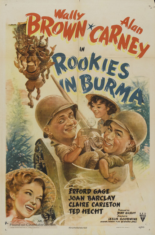 Rookies in Burma - Movie Poster
