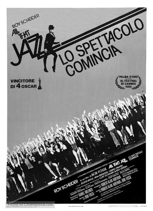 All That Jazz - Italian Movie Poster