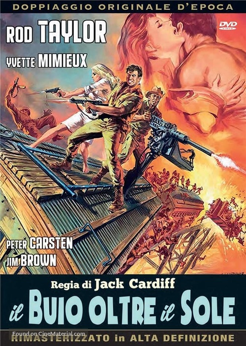 The Mercenaries - Italian DVD movie cover