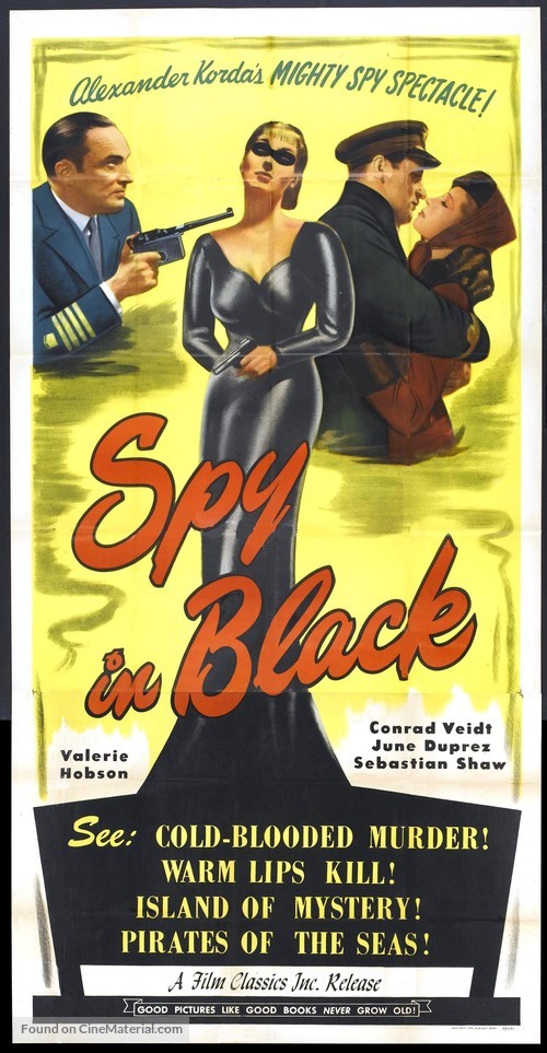 The Spy in Black - Movie Poster