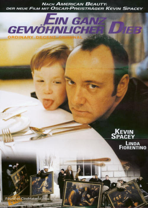 Ordinary Decent Criminal - Swiss DVD movie cover