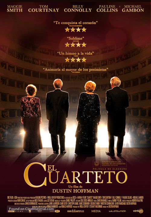 Quartet - Spanish Movie Poster