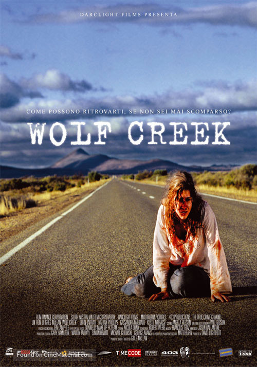 Wolf Creek - Italian Movie Poster