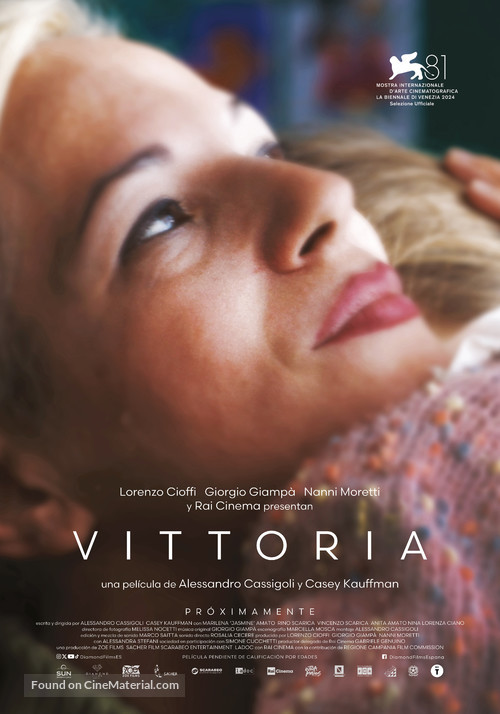 Vittoria - Spanish Movie Poster