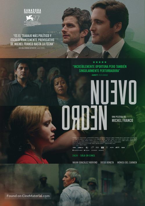 Nuevo orden - Mexican Movie Poster