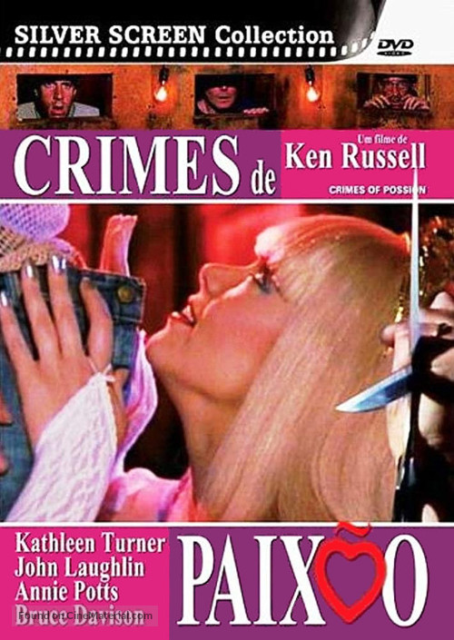 Crimes of Passion - Portuguese DVD movie cover