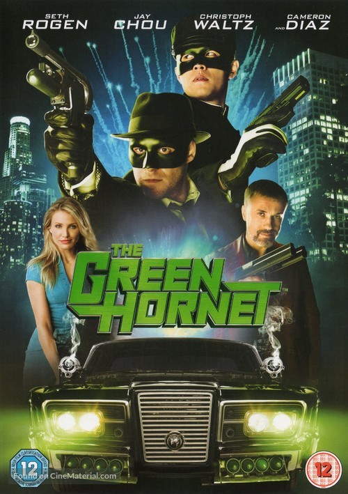 The Green Hornet - British DVD movie cover