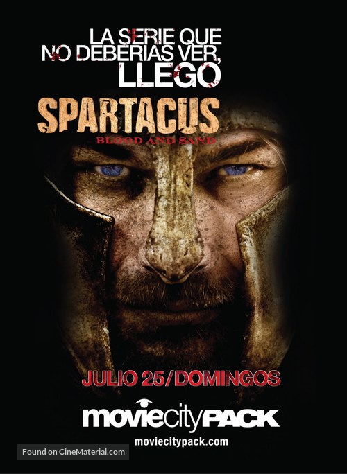 &quot;Spartacus: Blood And Sand&quot; - Argentinian Movie Poster