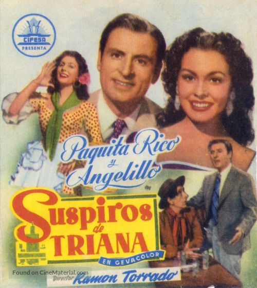 Suspiros de Triana - Spanish Movie Poster