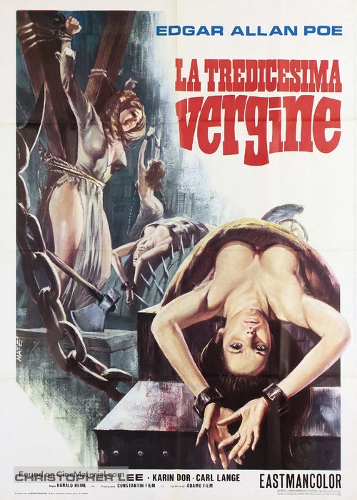 Die Schlangengrube und das Pendel - Italian Movie Poster